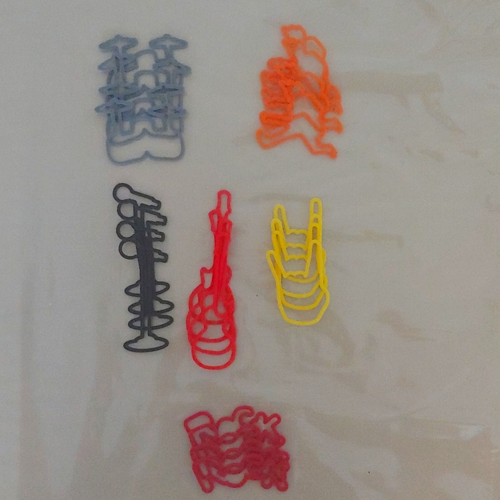 Rock Band Silly Bands